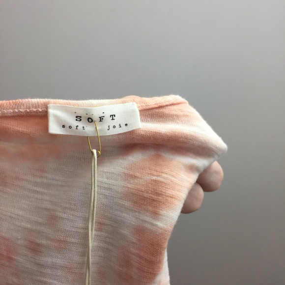 NWT Soft Joie The Izadora Orange Mini Tiered Dress - Picture 7 of 8